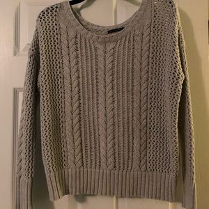 american eagle cable knit sweater